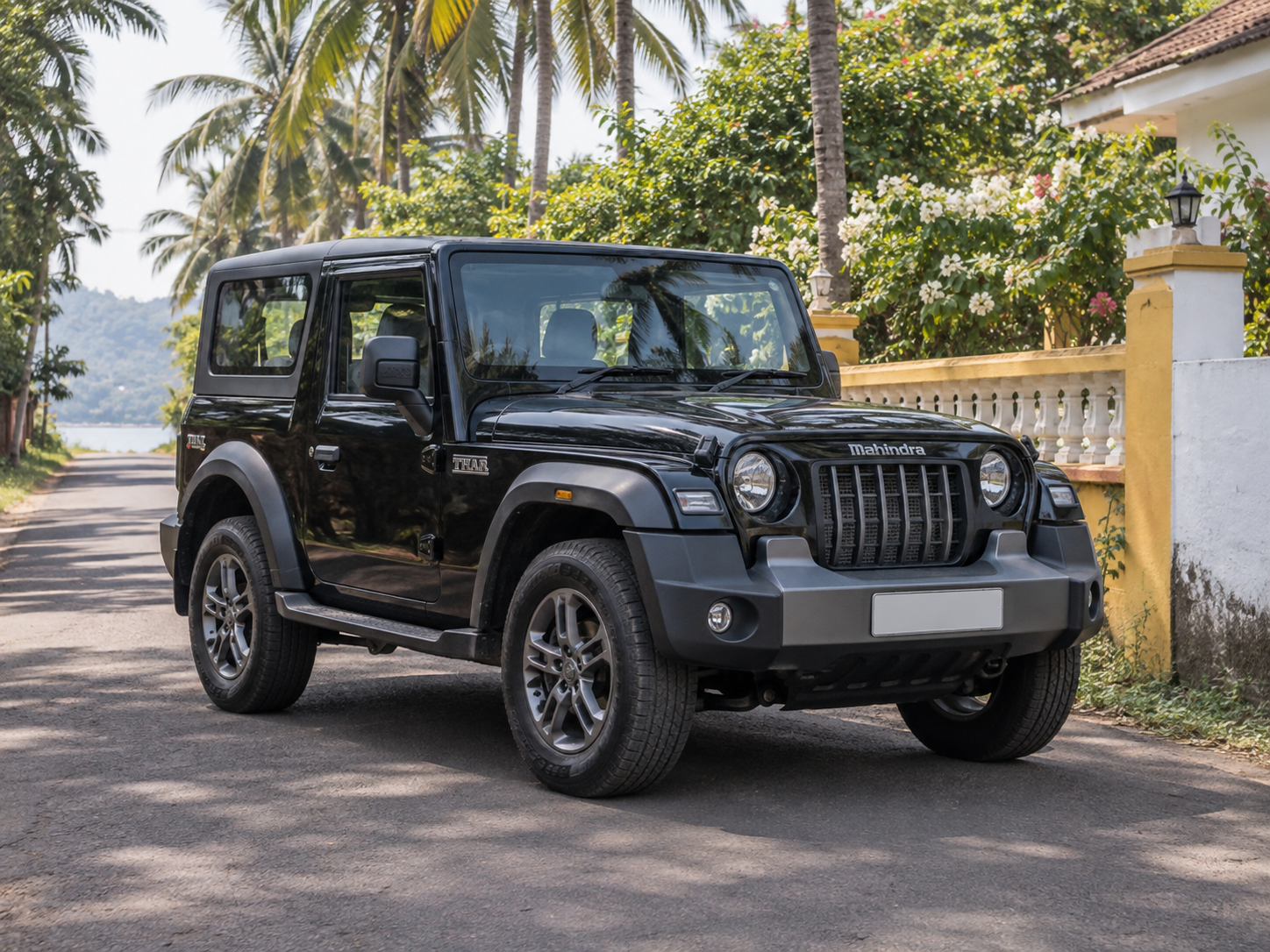 Mahindra Thar 4x4 self drive car in Goa